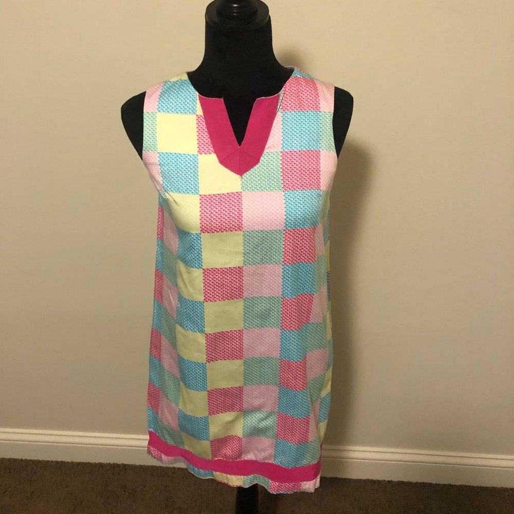 Girls Vineyard Vines Whale Dress Size 14